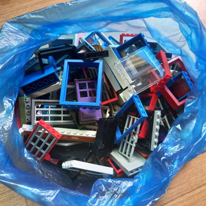 레고 벌크 문틀(창문,울타리,문 등등)790g 이미지