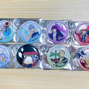 장송의 프리렌 전시회 캔뱃지 8종 전종 풀세트 프리렌전