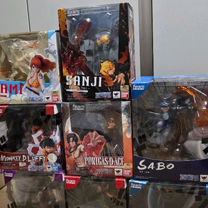 원피스 피규어 아츠제로 로빈 조로 사보 루피 나미 상디 이미지