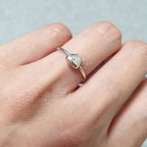 (미사용) 물방울 은반지