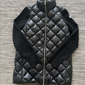 몽클레어 다이아퀼팅 앞뒤 구스롱패딩가디건 1사이즈(55-66) 이미지