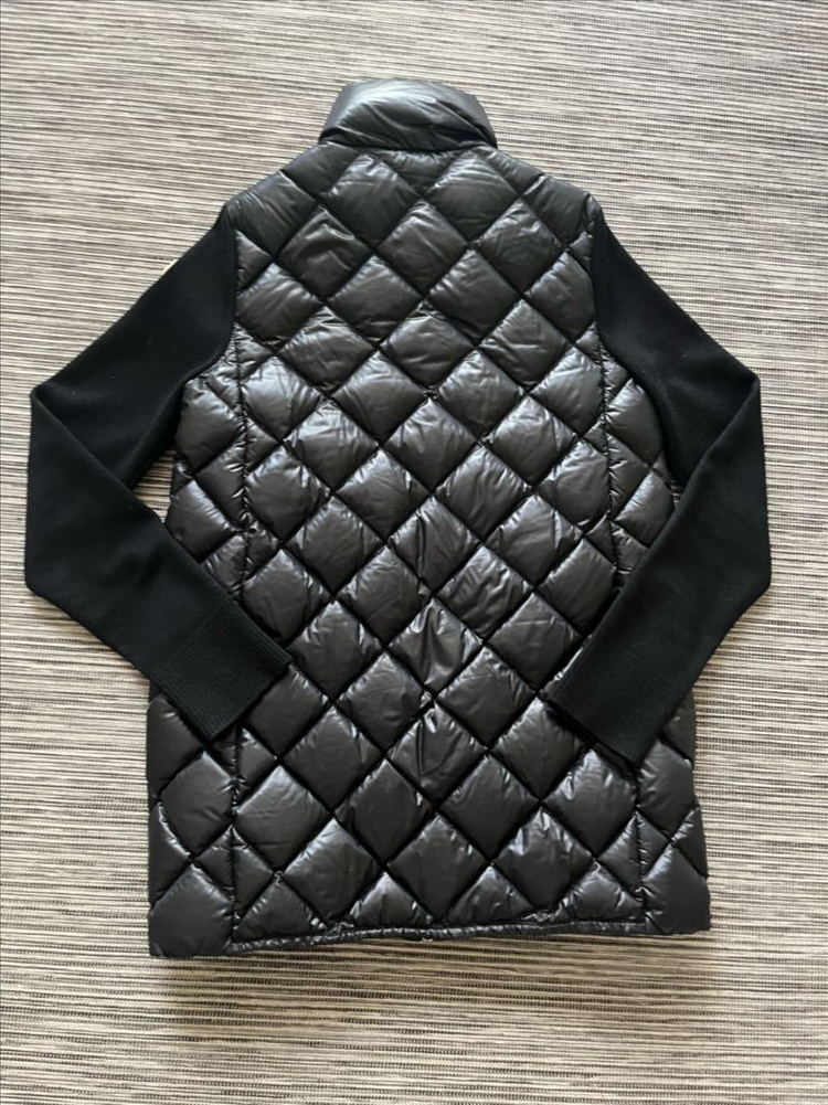 몽클레어 다이아퀼팅 앞뒤 구스롱패딩가디건 1사이즈(55-66) 이미지