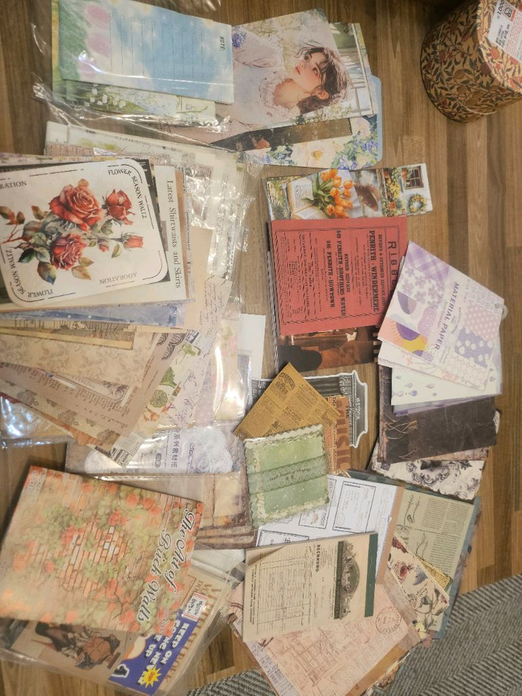 빈티지 다꾸 세트(인스/마테/도구/파우치 등 양 많음) 이미지