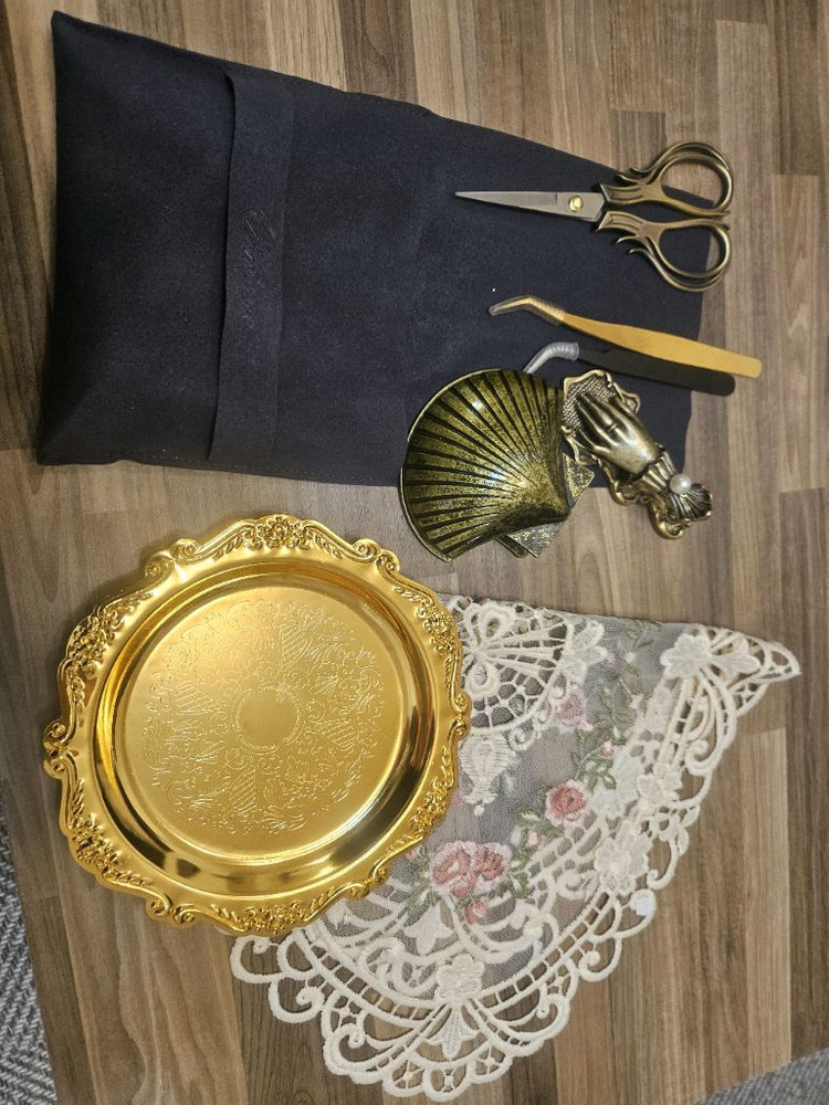 빈티지 다꾸 세트(인스/마테/도구/파우치 등 양 많음) 이미지