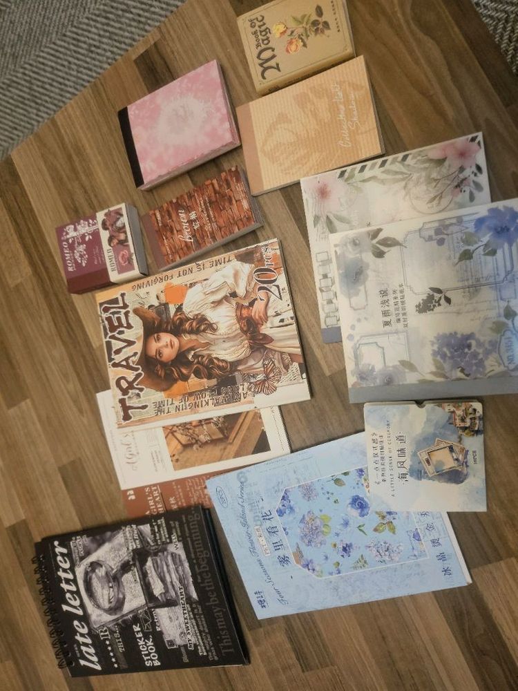 빈티지 다꾸 세트(인스/마테/도구/파우치 등 양 많음) 이미지