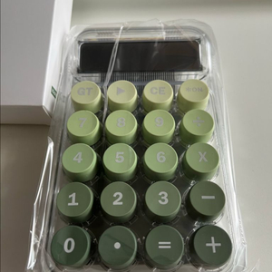 스노우피크 투명 레트로 계산기 (새제품)