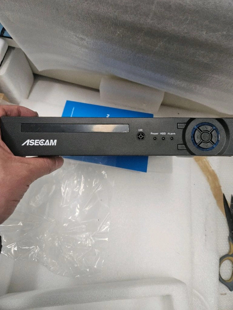 ASECAM 4채널 4K NVR CCTV 카메라 세트 이미지