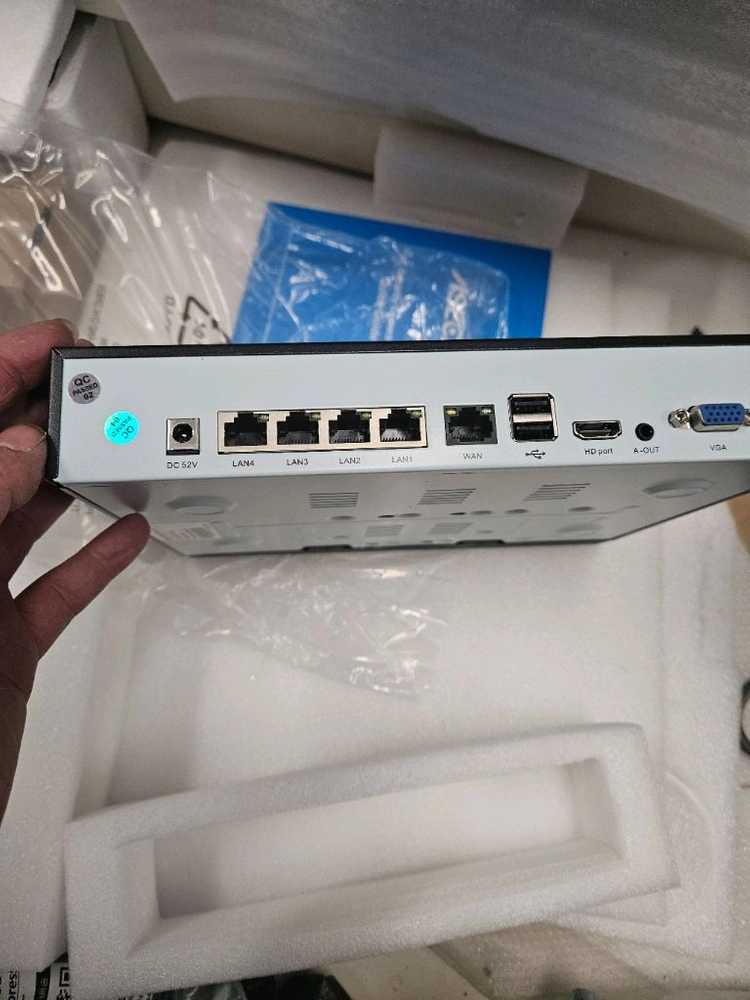 ASECAM 4채널 4K NVR CCTV 카메라 세트 이미지