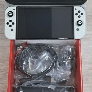 닌텐도 스위치 oled A급 풀구성 + 파우치