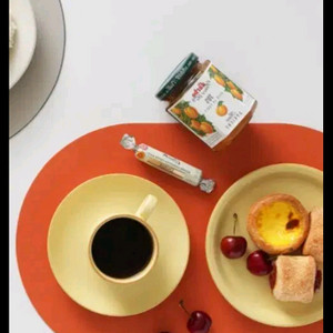 에델코첸 식탁매트 오렌지 1개