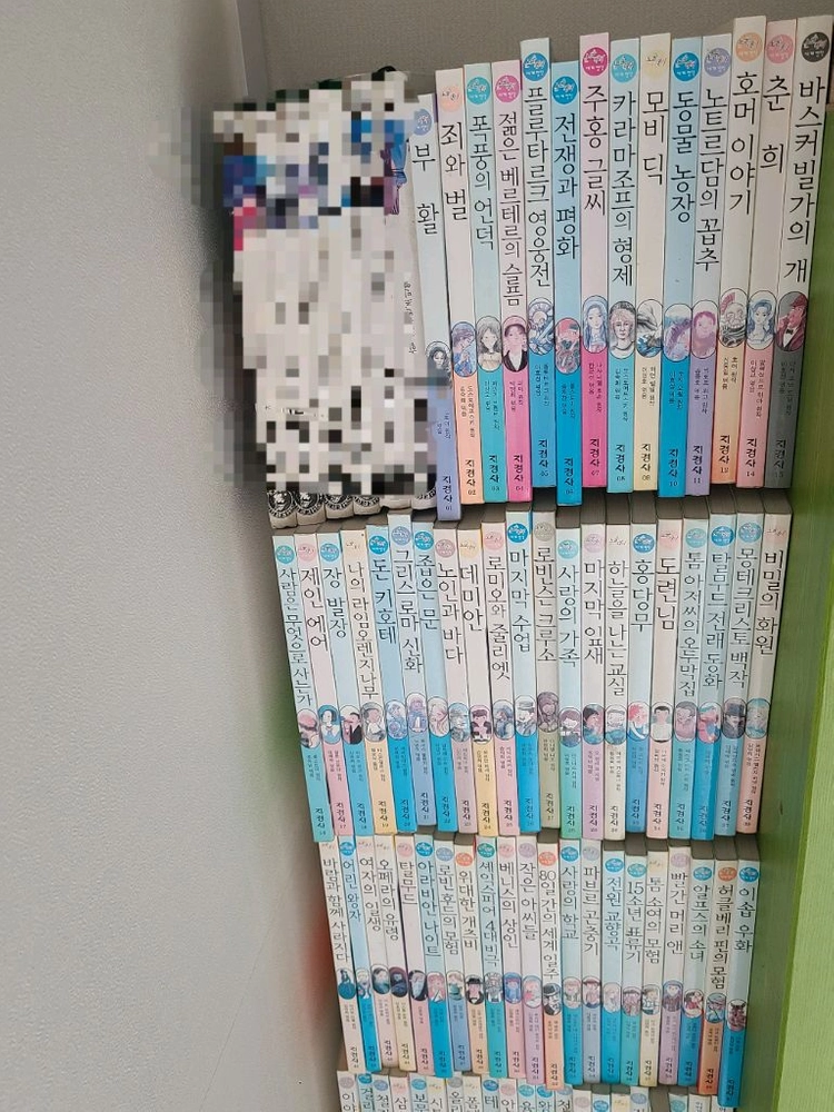 가격내림-지경사 100권 논술대비세계명작세트80권+고전20 이미지