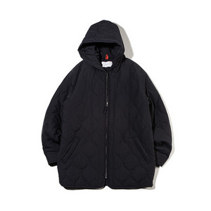 [2] 아워셀브스 후디드 퀼팅 자켓 블랙 이미지