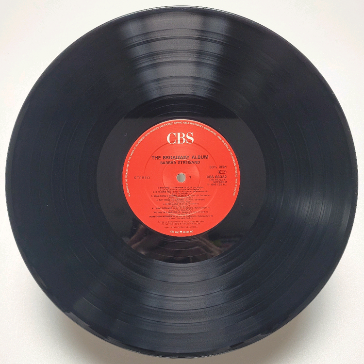 (영국/LP) 바브라 스트라이샌드 Barbra Streisand - The Broadway Album--2