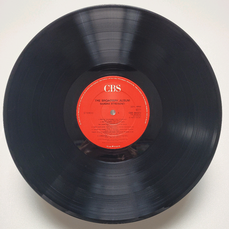 (영국/LP) 바브라 스트라이샌드 Barbra Streisand - The Broadway Album--3