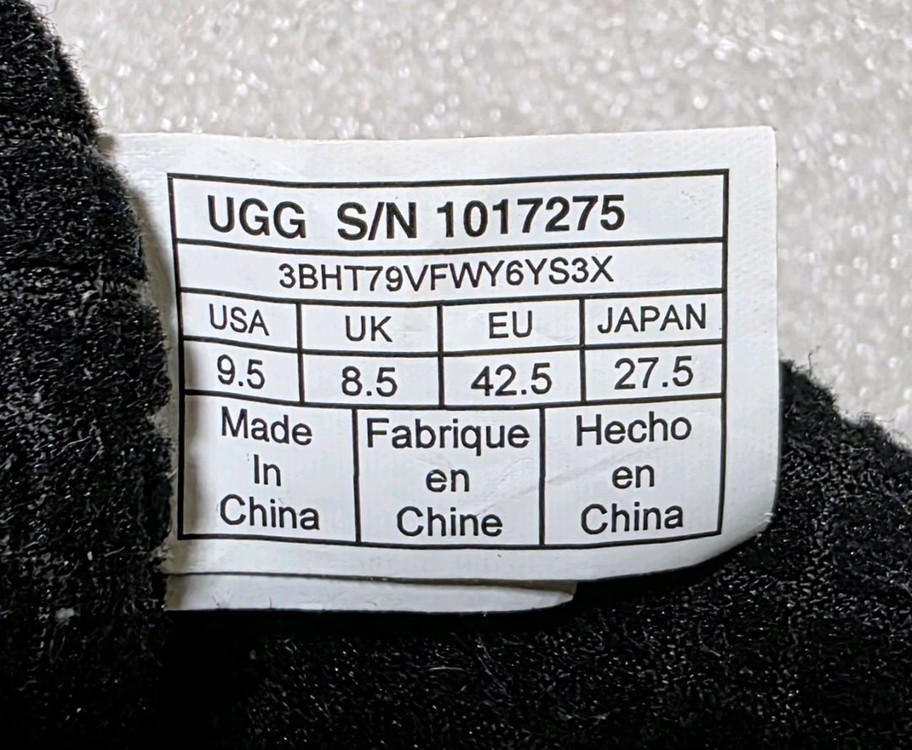 어그 UGG 올리버트 스노우 가죽 방한부츠 남성 42.5(270~275)--9