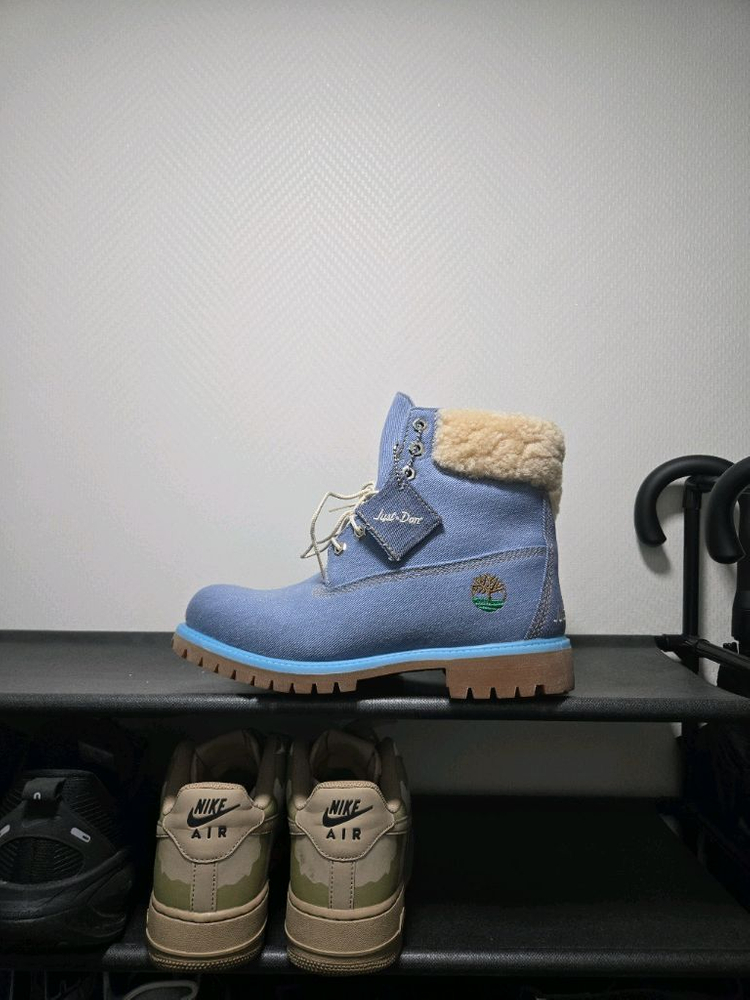 팀버랜드 x 저스트 돈 6인치 부츠 데님 미디움 9 (270) 이미지