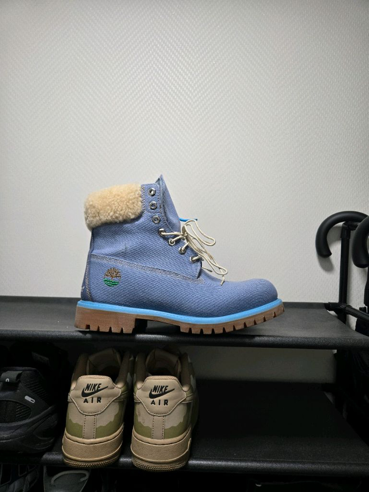 팀버랜드 x 저스트 돈 6인치 부츠 데님 미디움 9 (270) 이미지