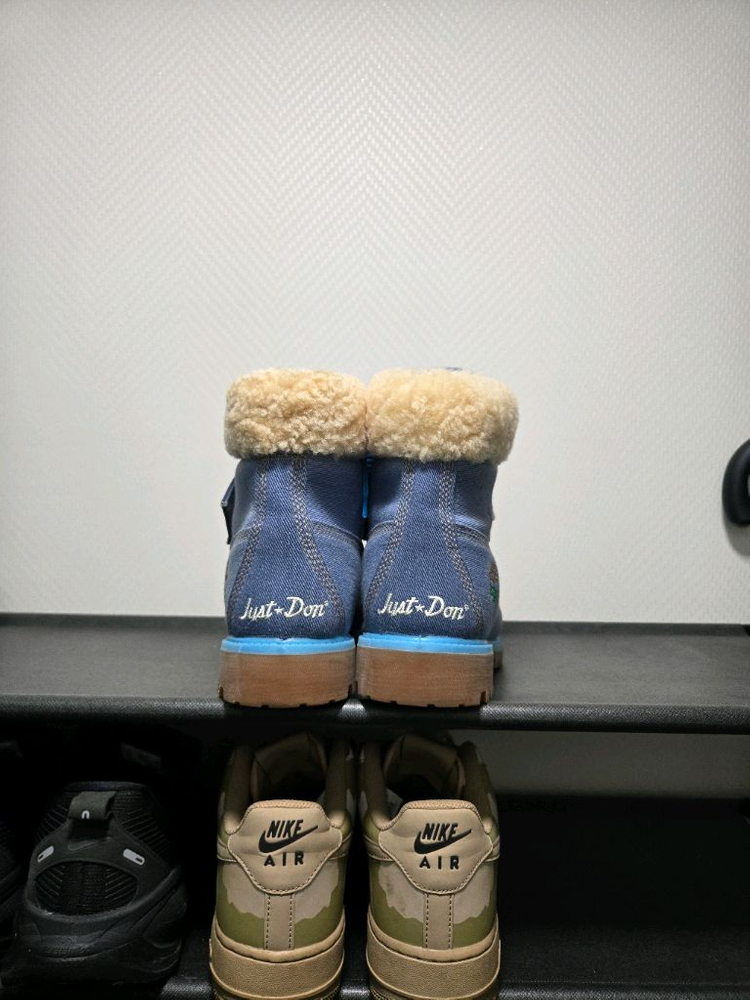 팀버랜드 x 저스트 돈 6인치 부츠 데님 미디움 9 (270) 이미지