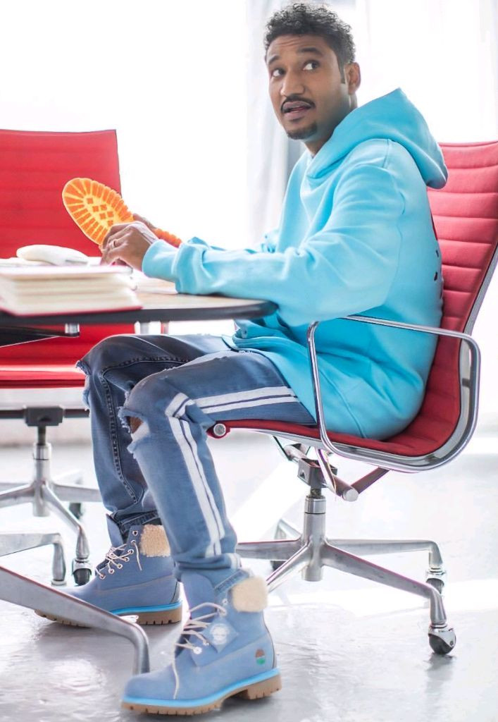 팀버랜드 x 저스트 돈 6인치 부츠 데님 미디움 9 (270) 이미지