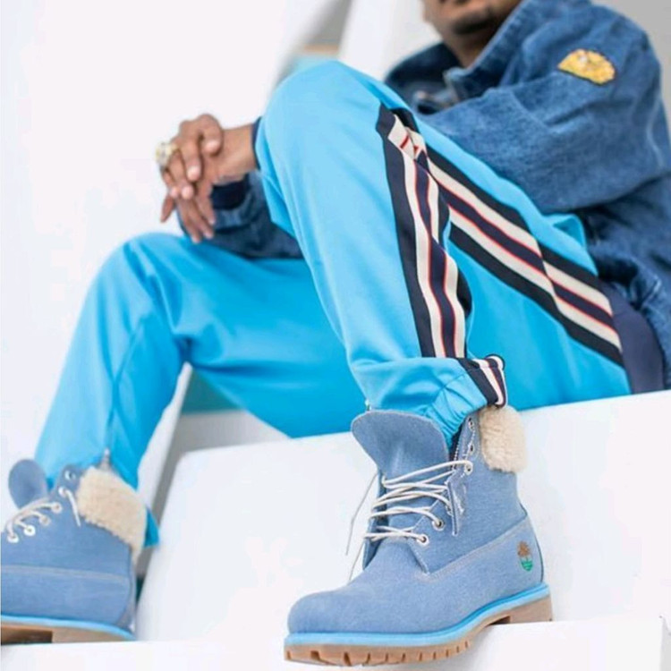 팀버랜드 x 저스트 돈 6인치 부츠 데님 미디움 9 (270) 이미지