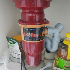 음식물 분쇄기 처리기 이미지