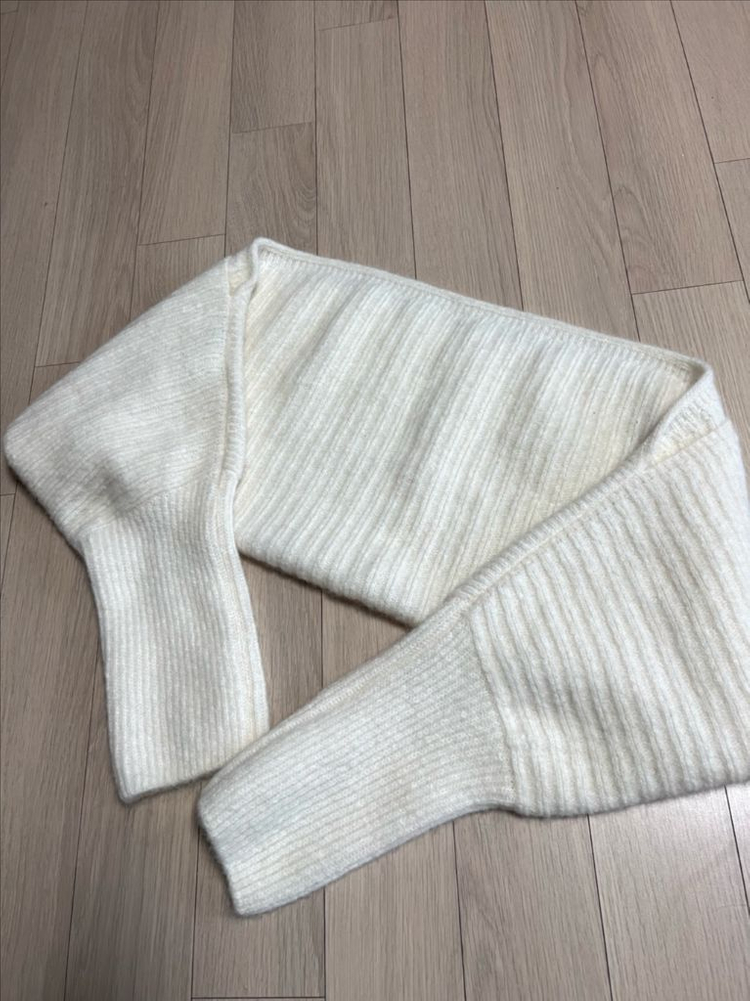 22년 한섬 시스템 SYSTEM 울 알파카 모헤어 니트 볼레로 가디건 이미지