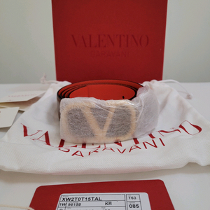 발렌티노 가라바니 리버시블 가죽벨트