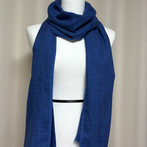 상태좋음)Ermenegildo Zegna.제냐.캐시미어.머플러.코발트블루.스카프.목도리.울.소품.액세서리.숄.명품