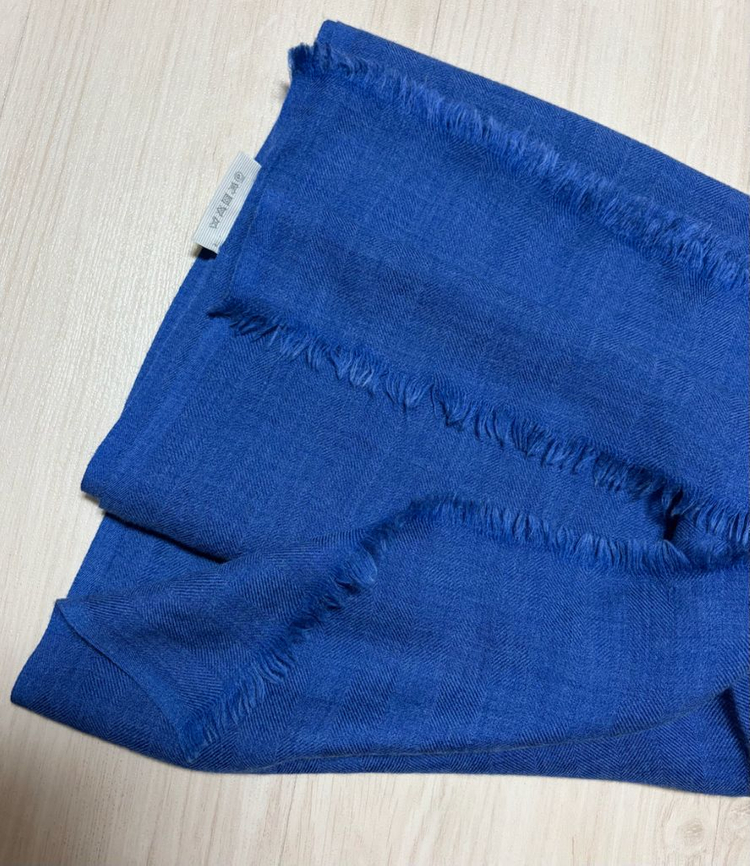 상태좋음)Ermenegildo Zegna.제냐.캐시미어.머플러.코발트블루.스카프.목도리.울.소품.액세서리.숄.명품--5