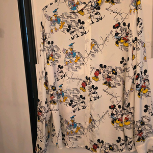 발렌시아가 스타일 미키마우스 실켓 셔츠 44~66
