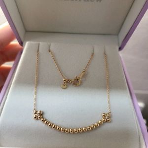 골든듀 러블리버블 18k 다이아 목걸이