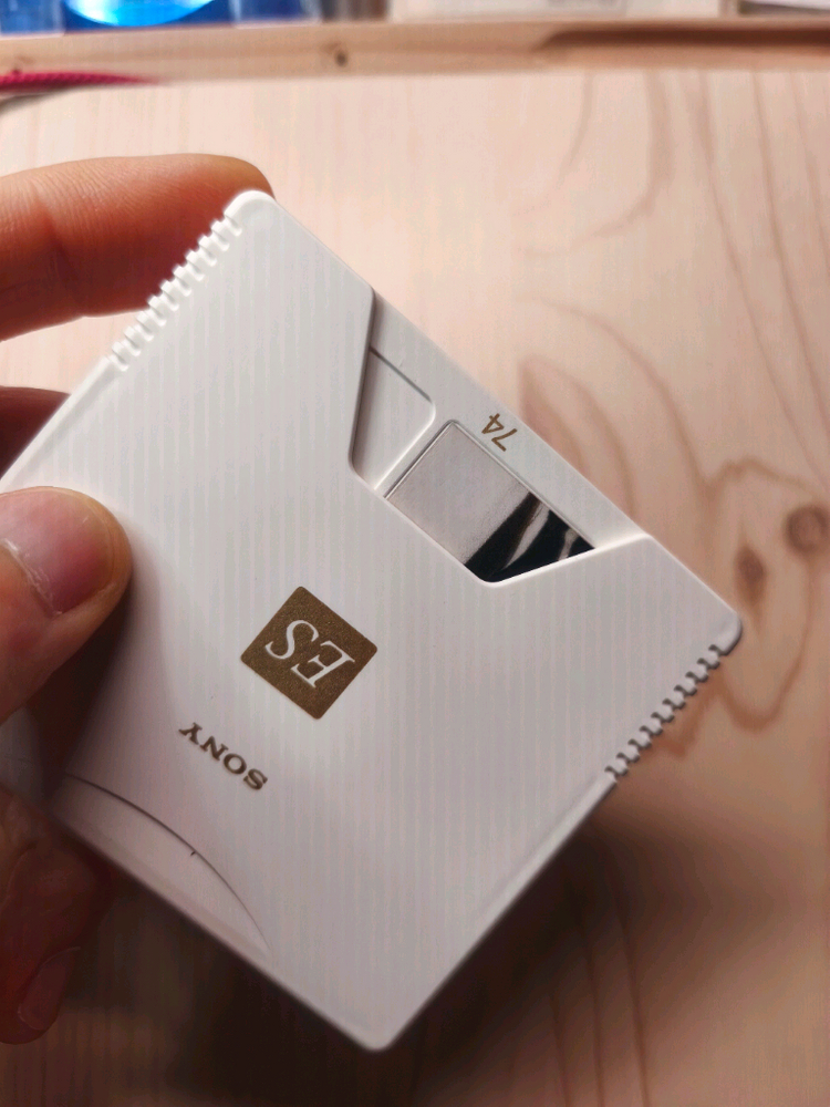 소니 공엠디 ES 밀봉 새거 2장--3