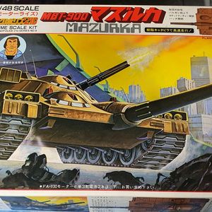 고전 초기 아오시마 1/48 테크노폴리스21C 마즈루카 모터라이즈 모델