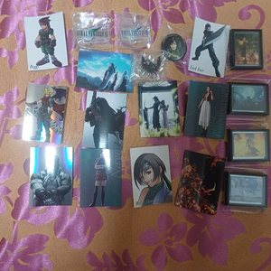 팝니다)파이널판타지7리버스 굿즈 일괄 이미지