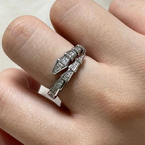 마지막 금액. 18k 제작 세르펜디 바이퍼풀다이아 반지M 이미지