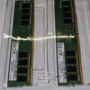 삼성 DDR4 8GB 3200 ram 2개 메모리 렘 데스크탑