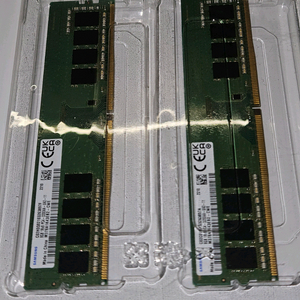 삼성 DDR4 8GB 3200 ram 2개 메모리 렘 데스크탑
