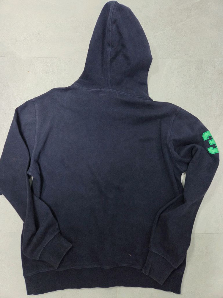 폴로 랄프로렌 빅포니 네이비 후드티--4