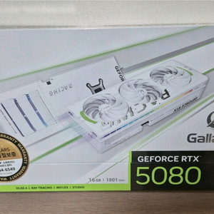 미개봉) 만리 RTX 5080 화이트 가야르도 갈라도 새제품 (무상AS 3년)