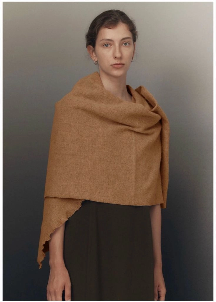 lowclassic wool muffler 로우클래식 울 머플러 블랙 이미지