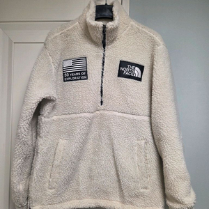 노스페이스 50주년 성조기 반집업 후리스 85 사이즈