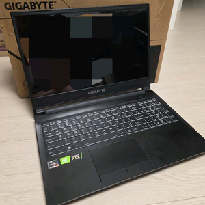 풀박) 게이밍 노트북 기가바이트 5900hx, ram 16gb, Rtx3070 이미지