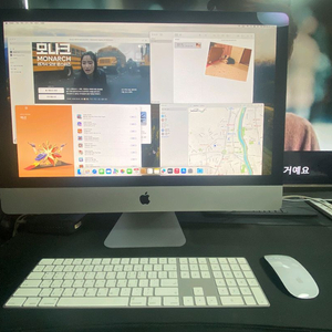2020 아이맥 27인치 5K CTO 3.6GHZ 10코어 i9 16GB SSD 2TB 팝니다 이미지