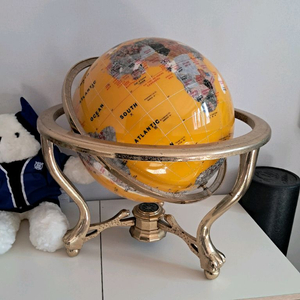 홍콩 원석(광물) 지구본 이미지