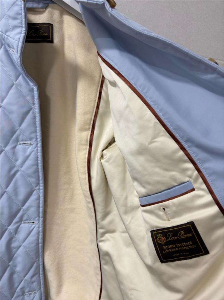 정품)로로피아나 여성 퀄팅자켓--3