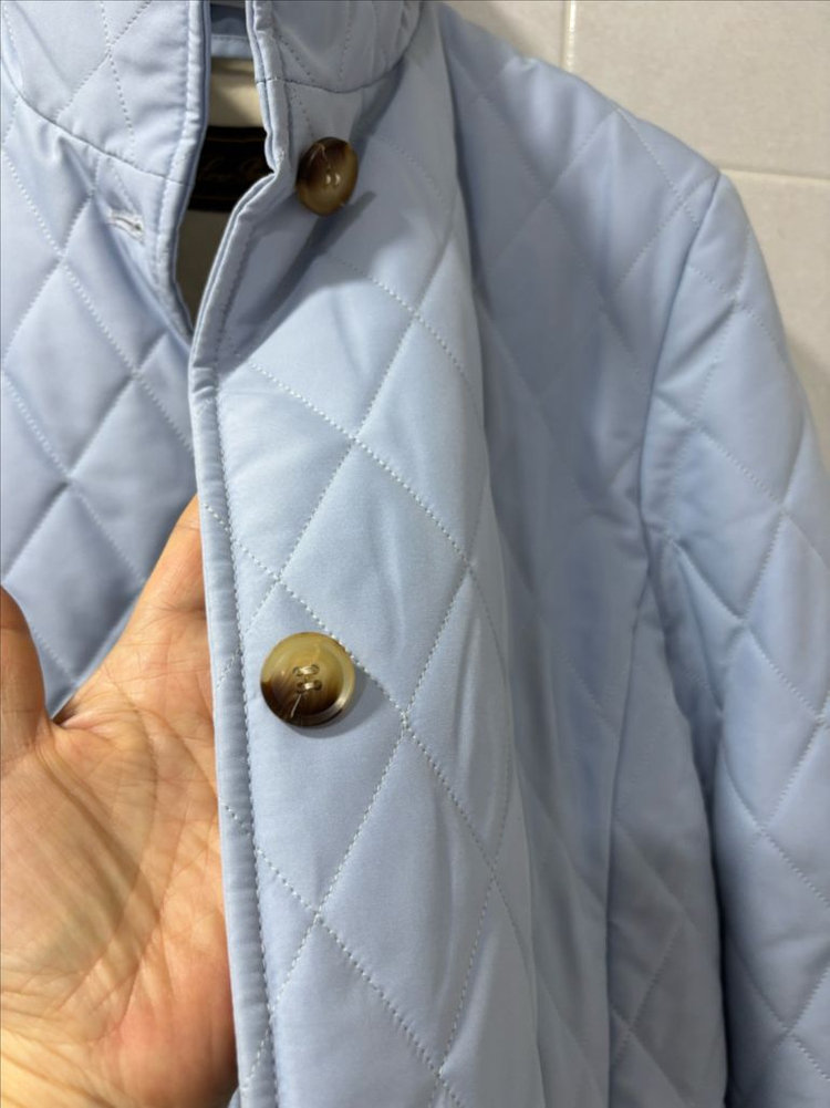 정품)로로피아나 여성 퀄팅자켓--8