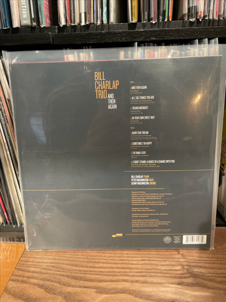 Bill Charlap LP 친필싸인--1