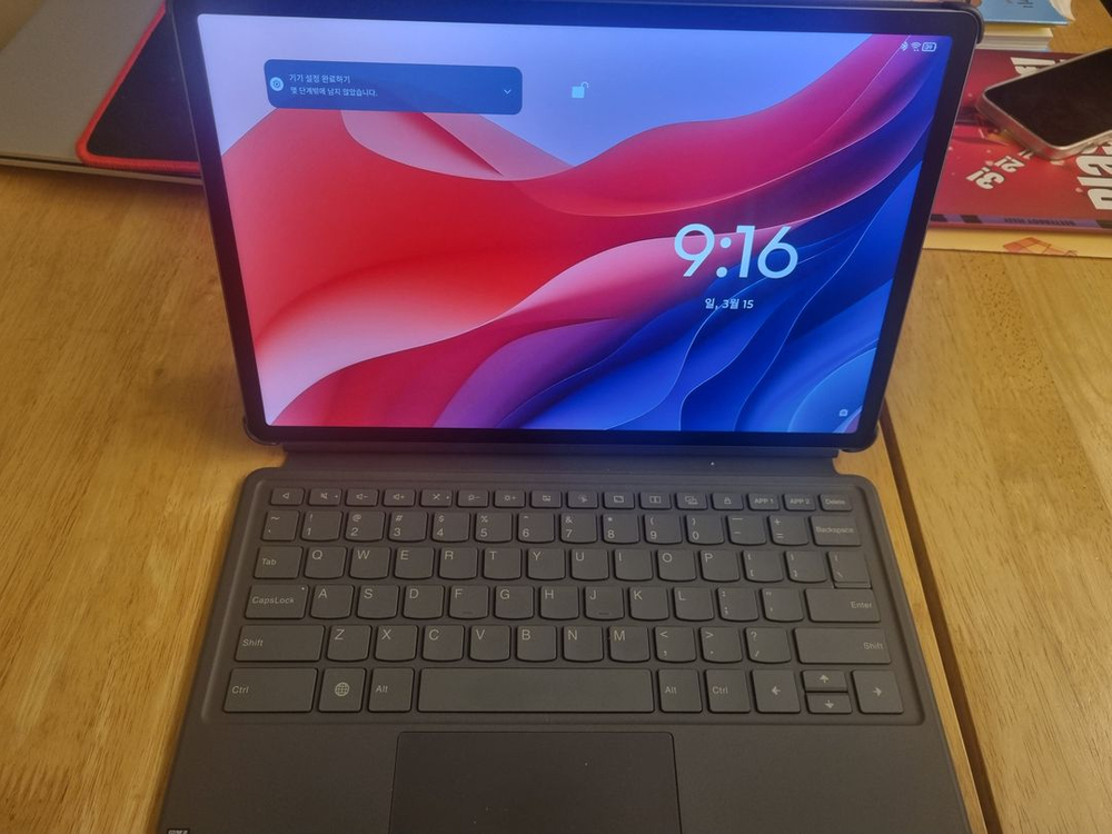 샤오신패드프로 12.7 2025 컴포터블 (글로벌롬 한글화, 정품키보드, 정품펜)--5