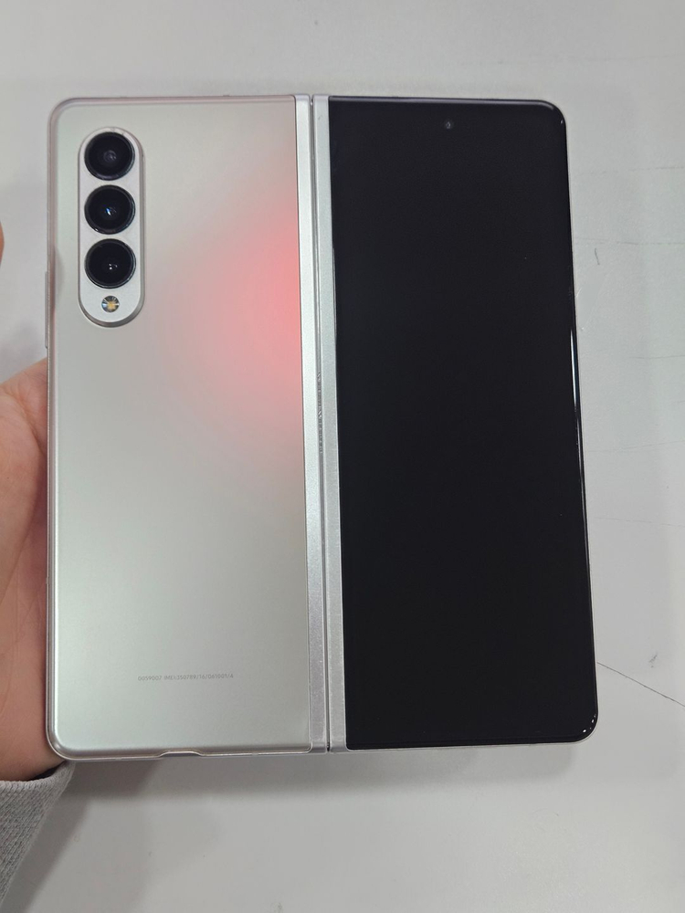 갤럭시Z폴드3 256GB 실버 이미지