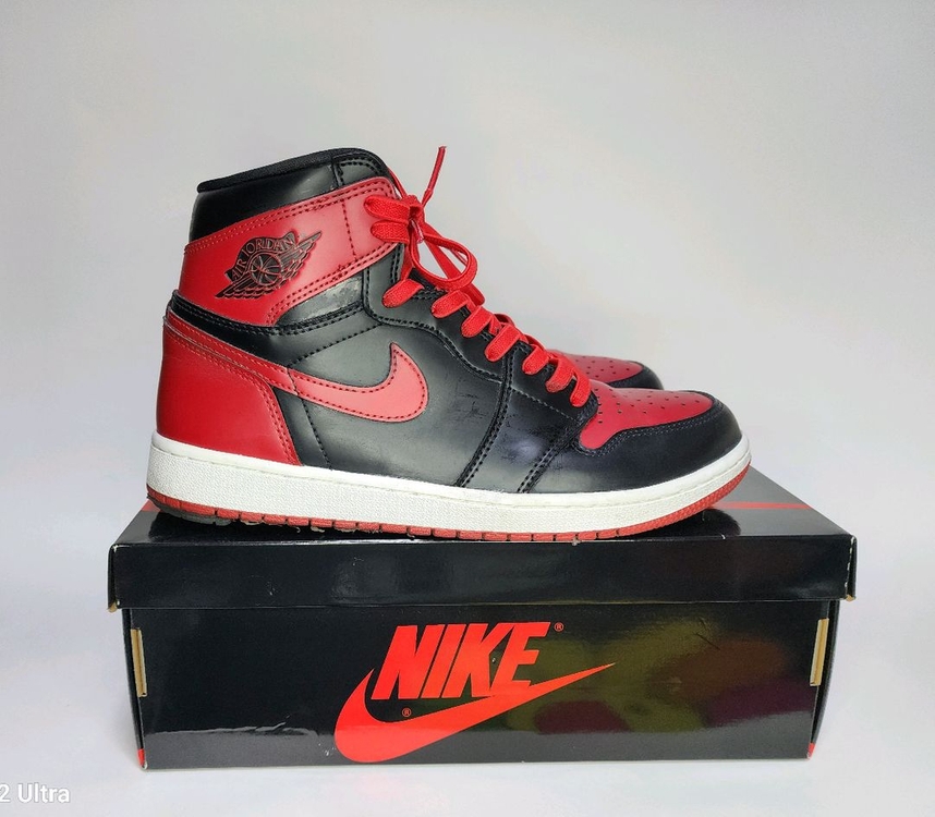 나이키 에어 조던 1 하이 브레드 275mm(커스텀버젼)--2